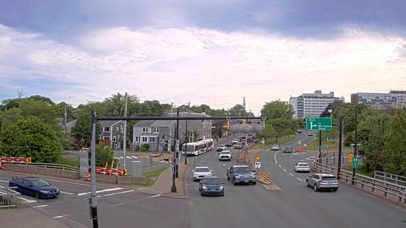 Mac Donald Bridge - Dartmouth bound