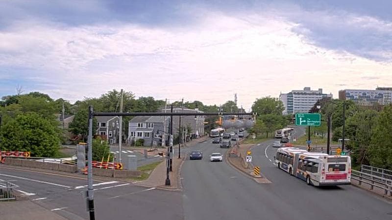Mac Donald Bridge - Dartmouth bound