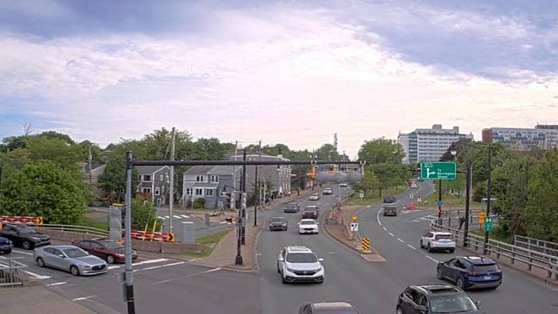 Mac Donald Bridge - Dartmouth bound