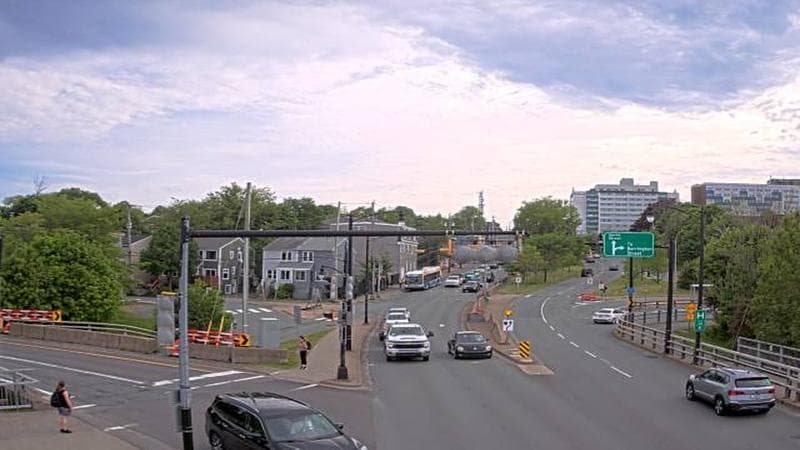 Mac Donald Bridge - Dartmouth bound
