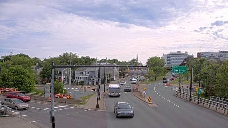 Mac Donald Bridge - Dartmouth bound