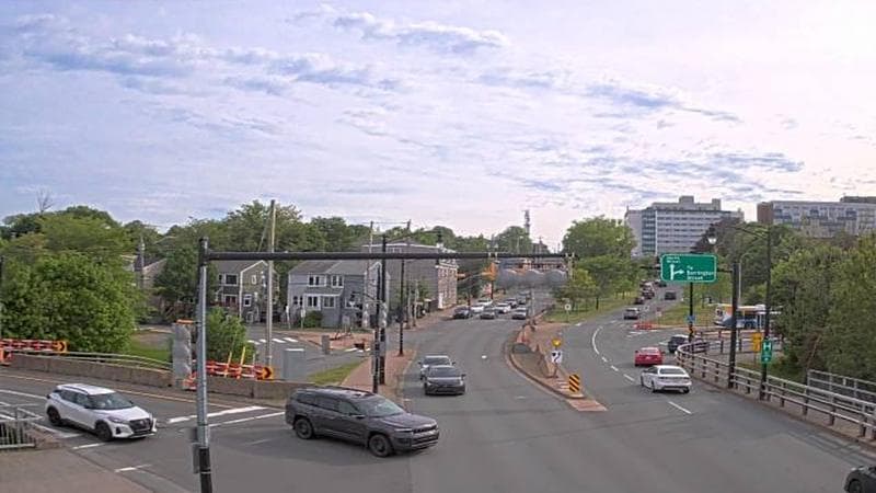 Mac Donald Bridge - Dartmouth bound
