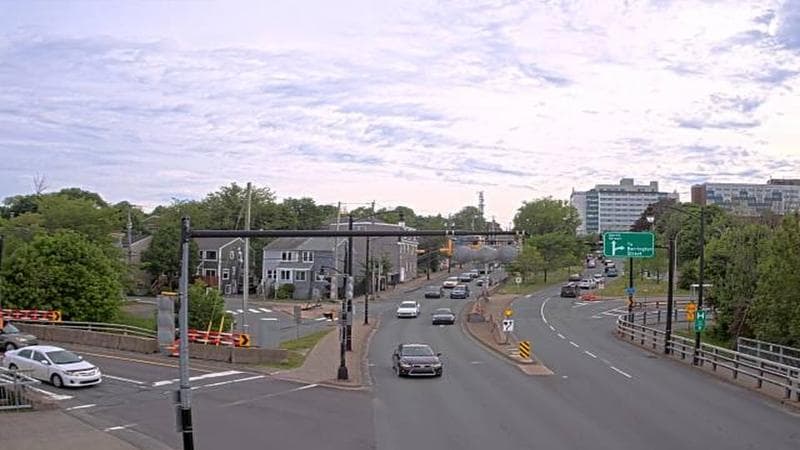 Mac Donald Bridge - Dartmouth bound