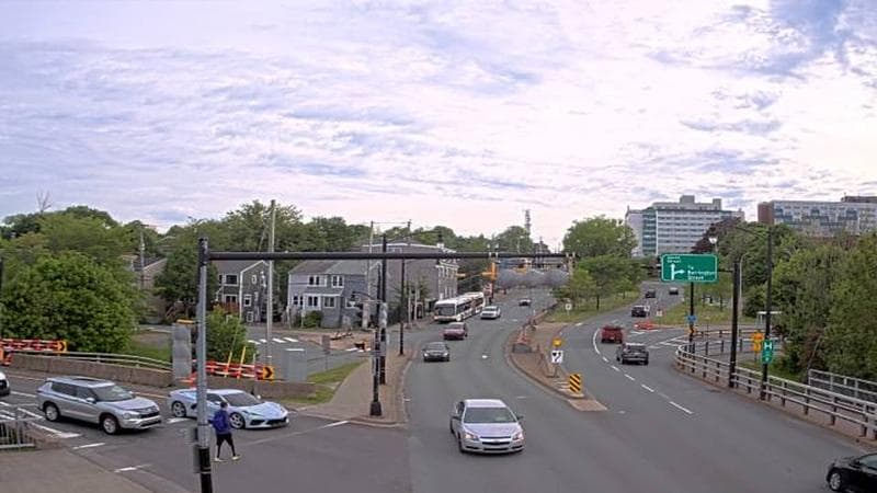 Mac Donald Bridge - Dartmouth bound