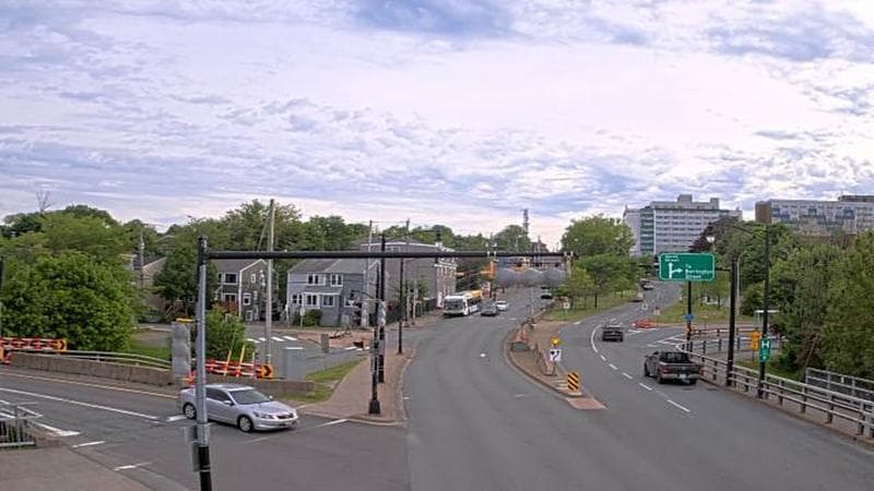 Mac Donald Bridge - Dartmouth bound