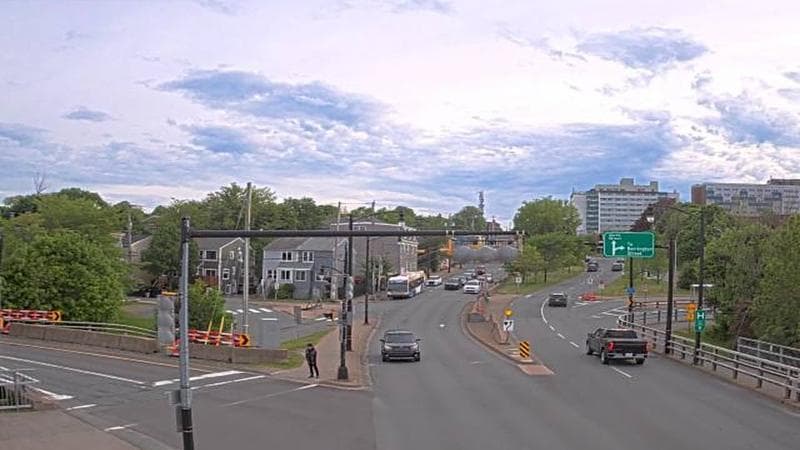 Mac Donald Bridge - Dartmouth bound