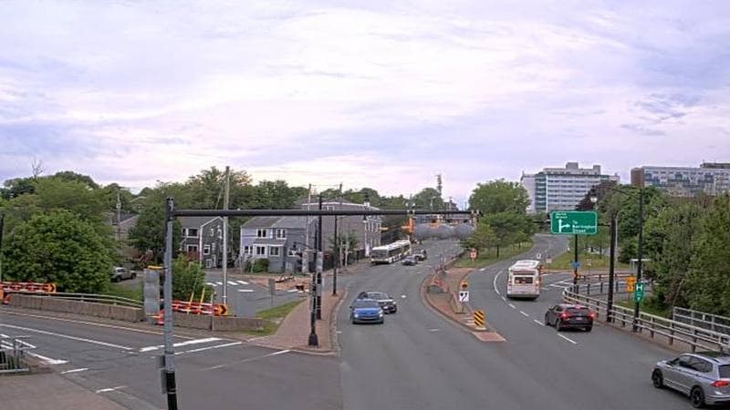 Mac Donald Bridge - Dartmouth bound