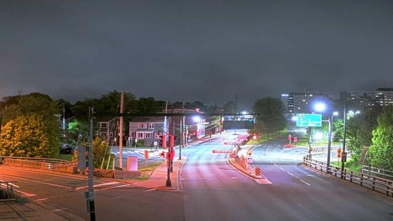 Mac Donald Bridge - Dartmouth bound