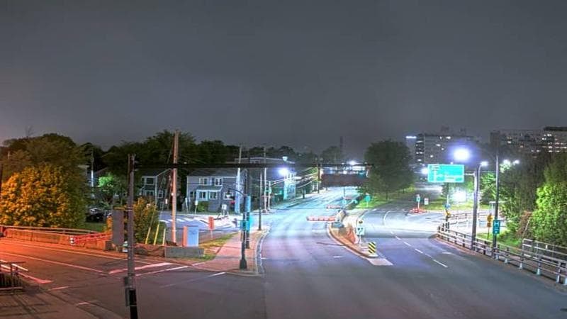 Mac Donald Bridge - Dartmouth bound
