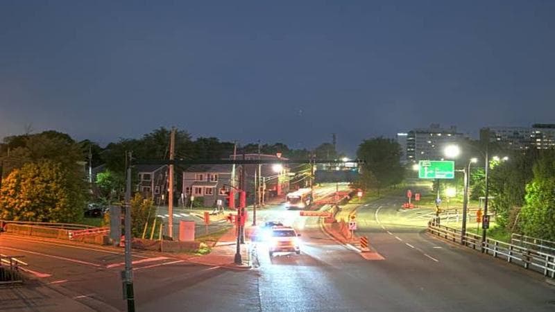 Mac Donald Bridge - Dartmouth bound