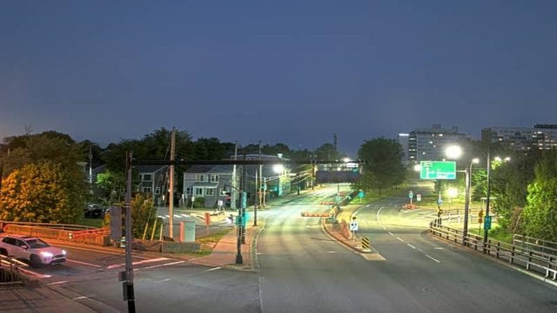 Mac Donald Bridge - Dartmouth bound