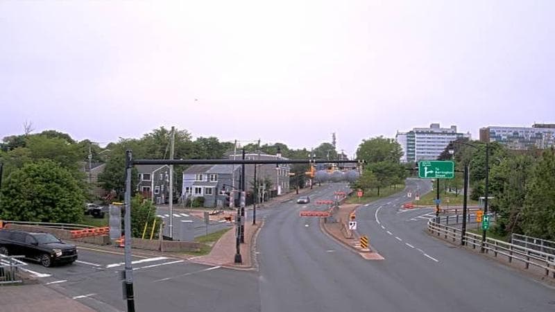 Mac Donald Bridge - Dartmouth bound
