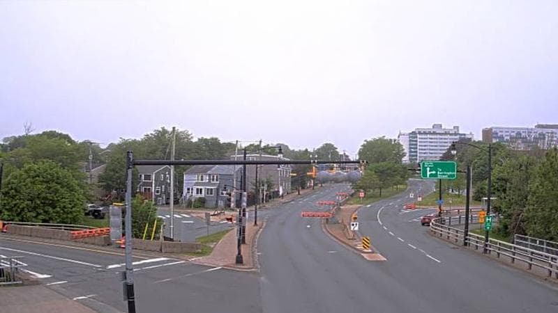 Mac Donald Bridge - Dartmouth bound