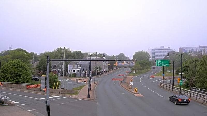 Mac Donald Bridge - Dartmouth bound