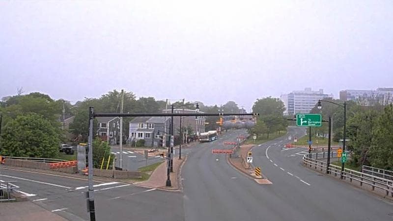 Mac Donald Bridge - Dartmouth bound