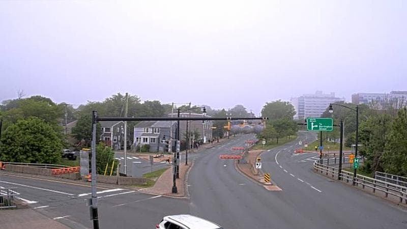 Mac Donald Bridge - Dartmouth bound