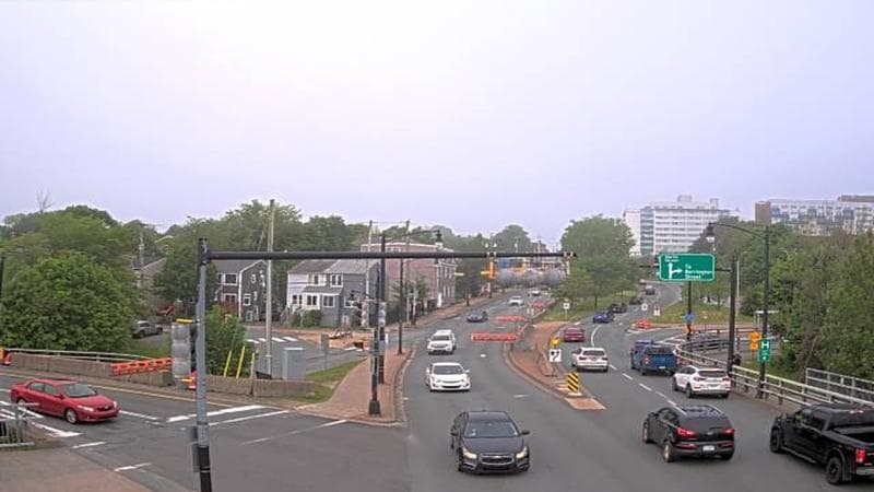 Mac Donald Bridge - Dartmouth bound