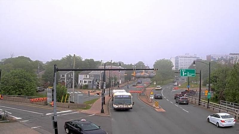 Mac Donald Bridge - Dartmouth bound