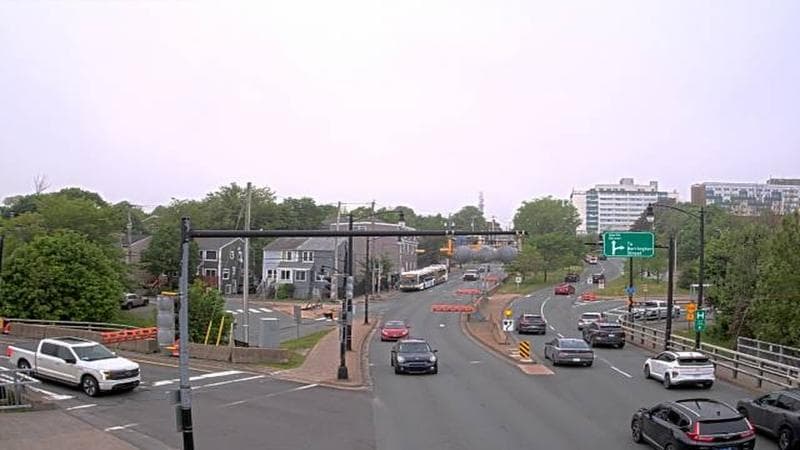 Mac Donald Bridge - Dartmouth bound