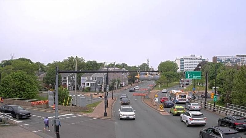 Mac Donald Bridge - Dartmouth bound