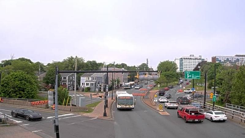 Mac Donald Bridge - Dartmouth bound