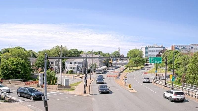 Mac Donald Bridge - Dartmouth bound