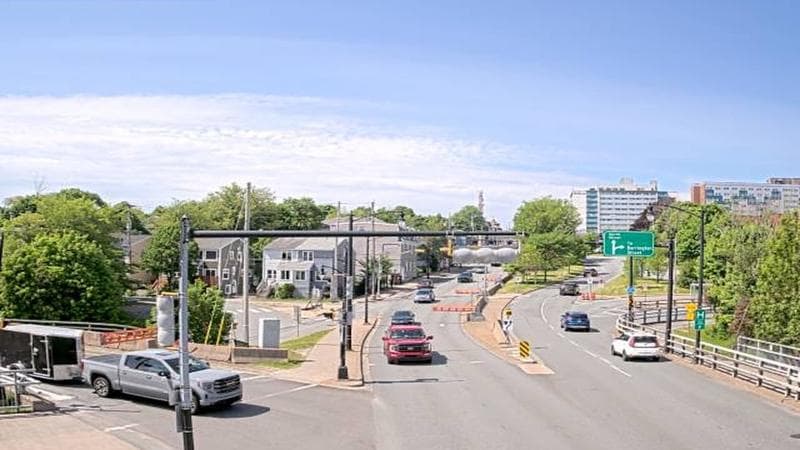 Mac Donald Bridge - Dartmouth bound