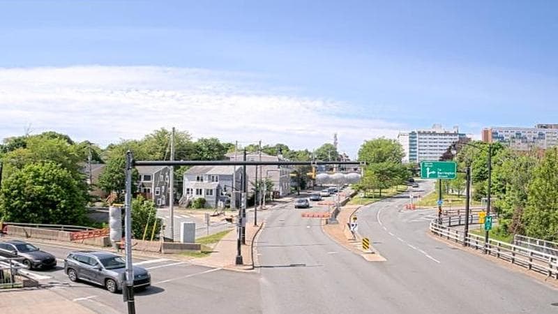 Mac Donald Bridge - Dartmouth bound