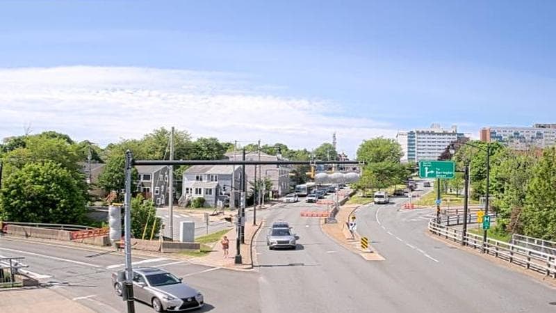 Mac Donald Bridge - Dartmouth bound