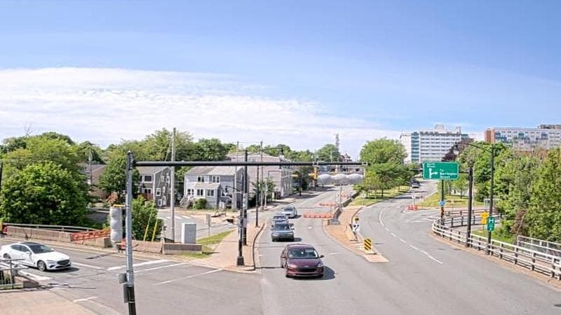 Mac Donald Bridge - Dartmouth bound