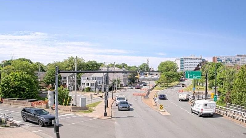 Mac Donald Bridge - Dartmouth bound