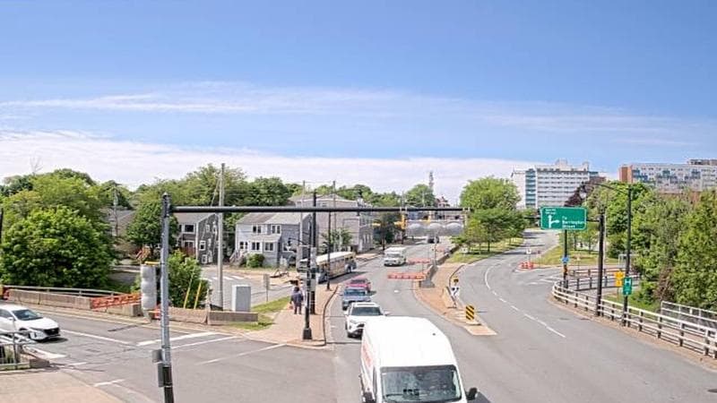 Mac Donald Bridge - Dartmouth bound