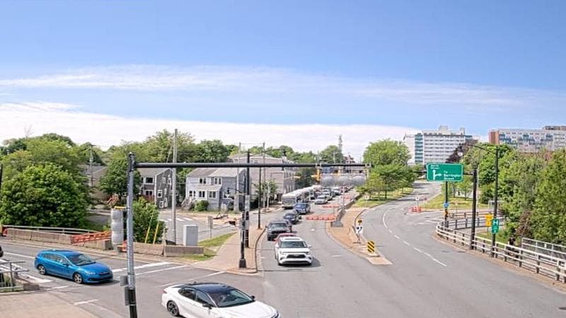 Mac Donald Bridge - Dartmouth bound