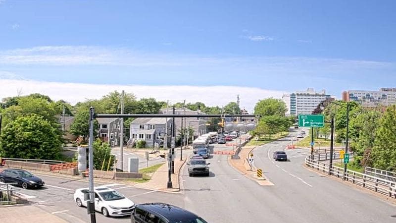 Mac Donald Bridge - Dartmouth bound