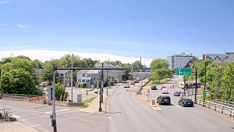 Mac Donald Bridge - Dartmouth bound