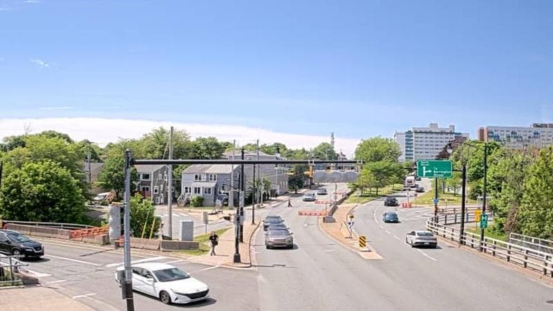 Mac Donald Bridge - Dartmouth bound