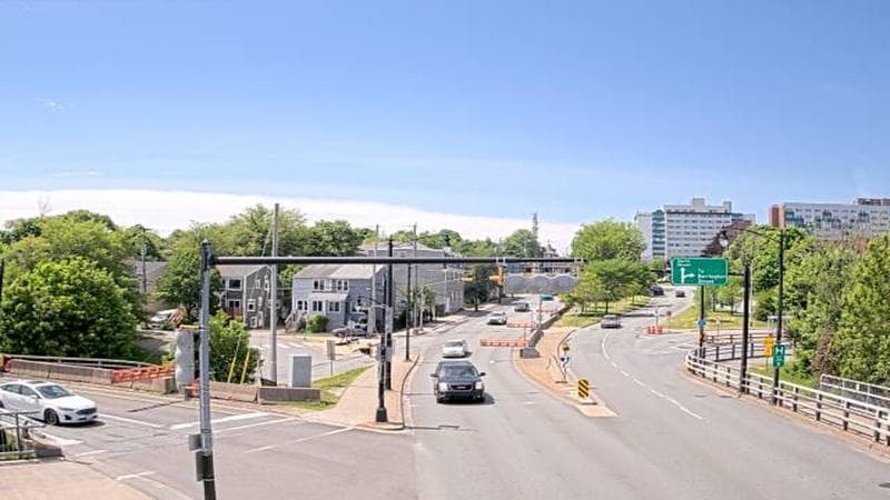 Mac Donald Bridge - Dartmouth bound