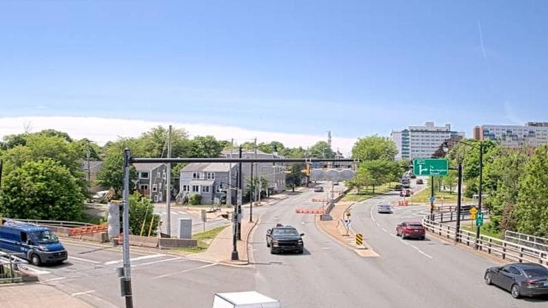 Mac Donald Bridge - Dartmouth bound