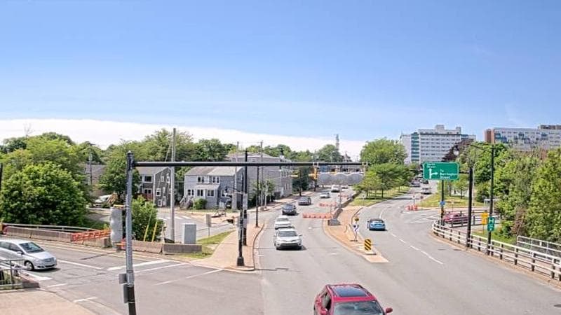 Mac Donald Bridge - Dartmouth bound