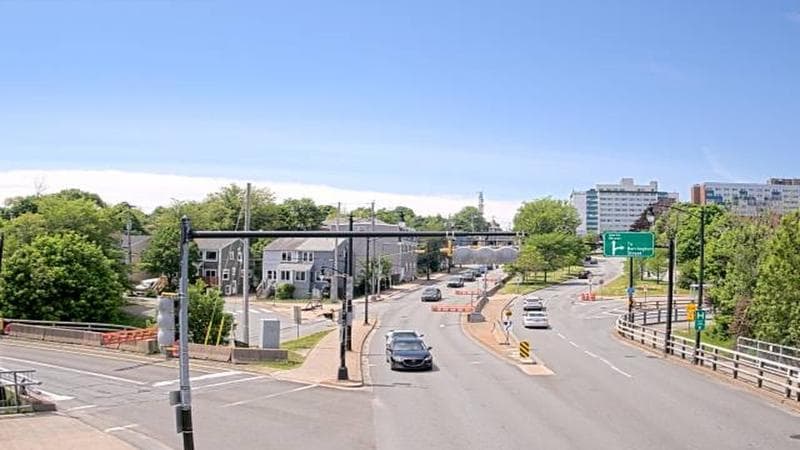 Mac Donald Bridge - Dartmouth bound