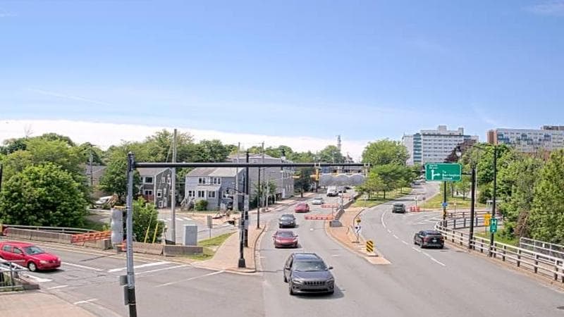 Mac Donald Bridge - Dartmouth bound