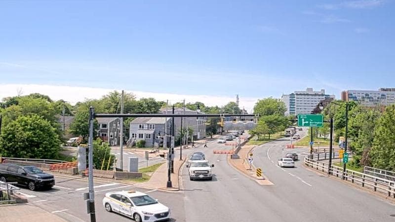 Mac Donald Bridge - Dartmouth bound