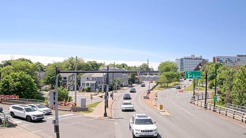 Mac Donald Bridge - Dartmouth bound