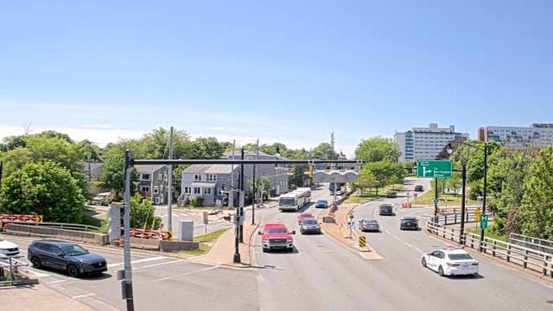 Mac Donald Bridge - Dartmouth bound