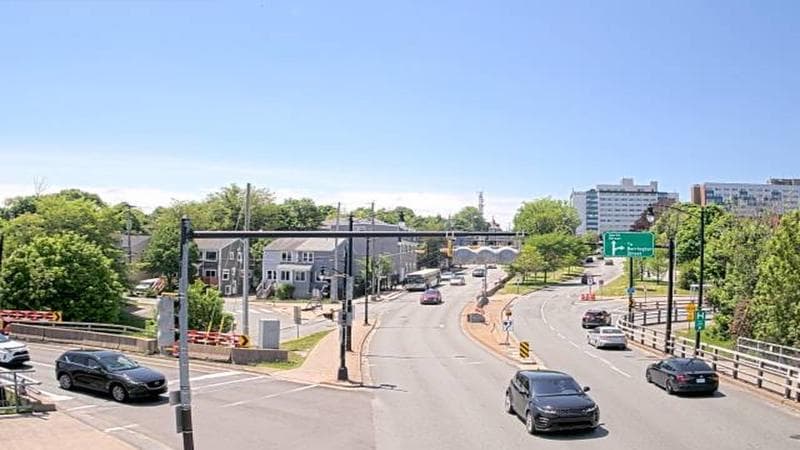 Mac Donald Bridge - Dartmouth bound