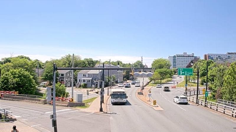 Mac Donald Bridge - Dartmouth bound