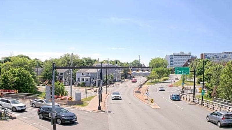 Mac Donald Bridge - Dartmouth bound