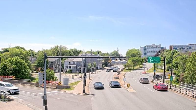 Mac Donald Bridge - Dartmouth bound