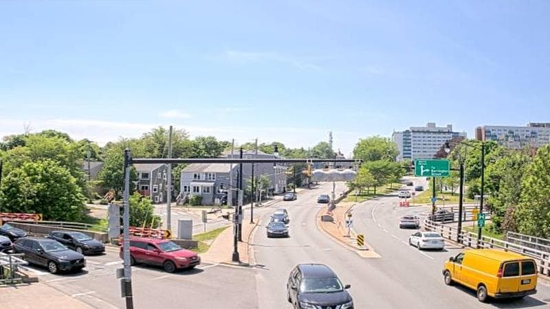Mac Donald Bridge - Dartmouth bound