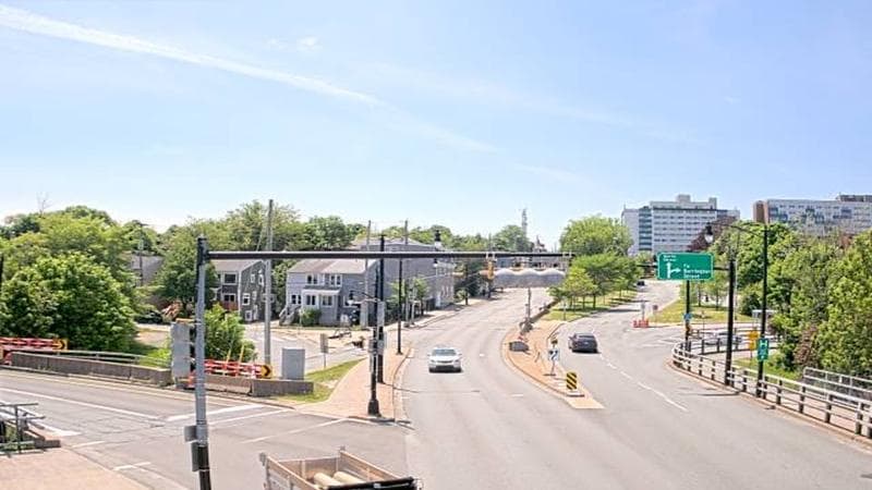 Mac Donald Bridge - Dartmouth bound